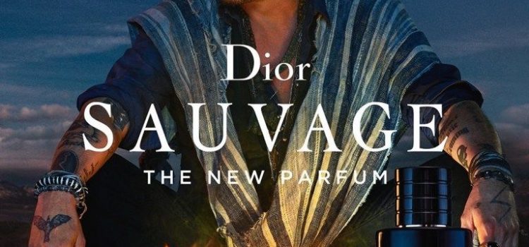El perfume Sauvage de Christian Dior es utilizado por Johnny Depp como imagen oficial