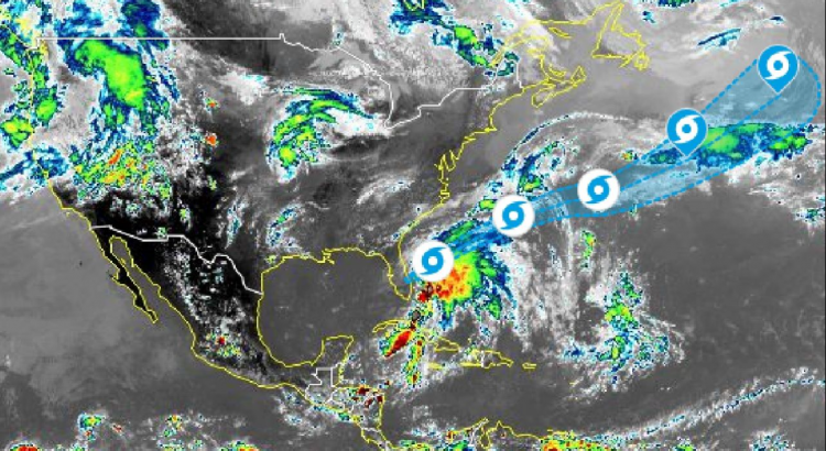 Avanza un potencial ciclón tropical sobre EEUU