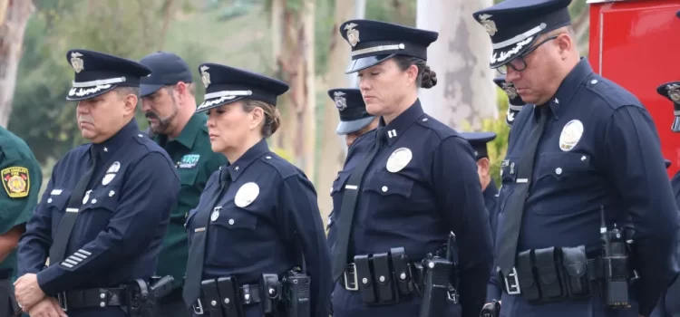 Descenso histórico en el número de policías del LAPD