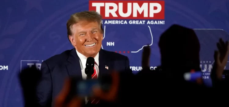 Trump lidera en las primarias de New Hampshire
