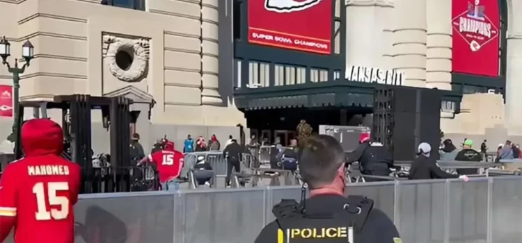 Tiroteo durante los festejos de los Chiefs de Kansas City