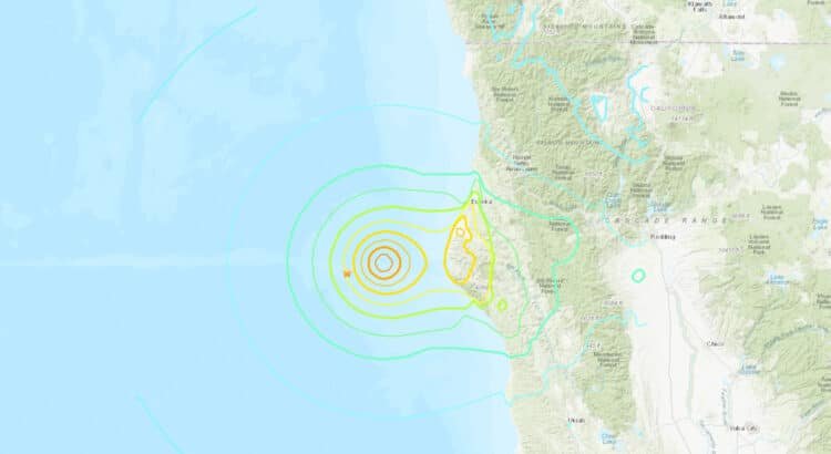 Sismo de magnitud 7.0 sacude el norte de California y activa alerta de tsunami
