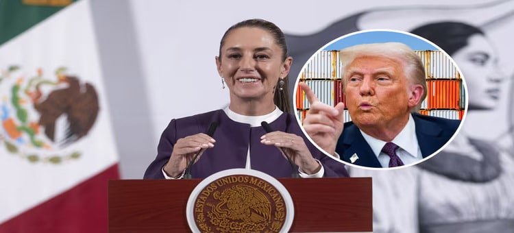 Trump asegura que “Sheinbaum es una mujer fantástica” y no quiere perjudicar a México
