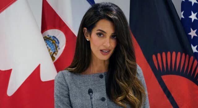 Amal Clooney podría ser vetada de Estados Unidos por orden de Donald Trump