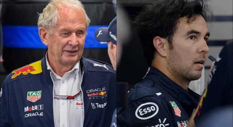 Helmut Marko nuevamente se lanza contra Checo Pérez