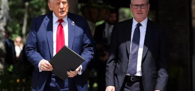 Estados Unidos y Reino Unido firmaron acuerdo comercial