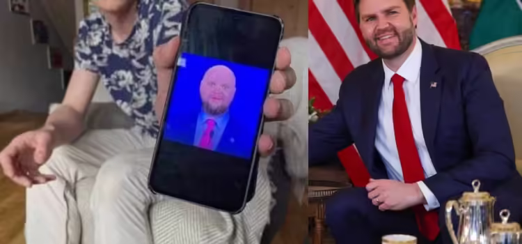 Deportan de Estados Unidos a turista por llevar un meme del Vicepresidente en su celular
