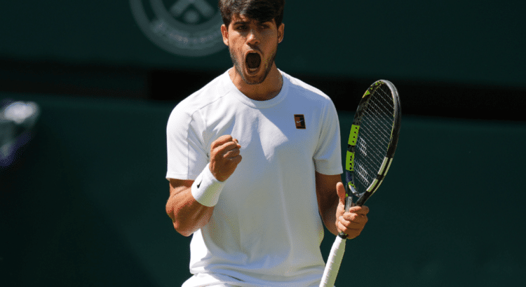 Alcaraz gana a Fritz con un gran servicio y se mete en su tercera final seguida de Wimbledon