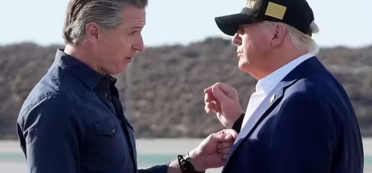 Trump avanza contra Gavin Newsom