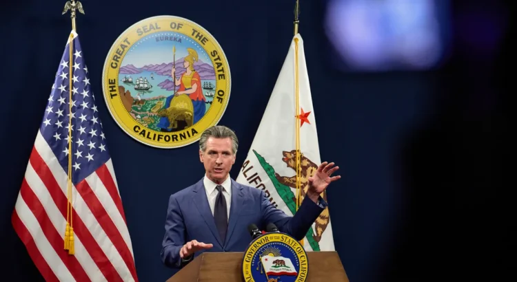 Newsom despliega policía estatal en las principales ciudades de California