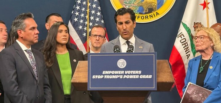 Republicanos de California piden frenar los nuevos mapas electorales