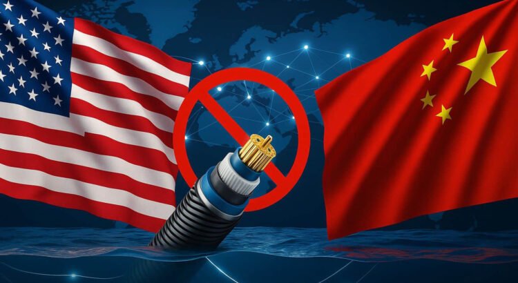 Estados Unidos cierra la puerta a China en los cables submarinos