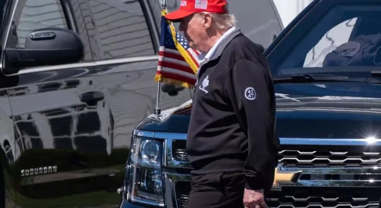 El perfil bajo de Trump desata rumores sobre su salud