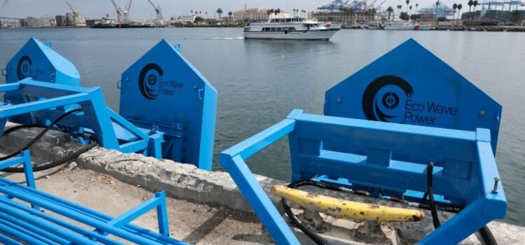 La energía del mar se convierte en electricidad en el Puerto de Los Ángeles