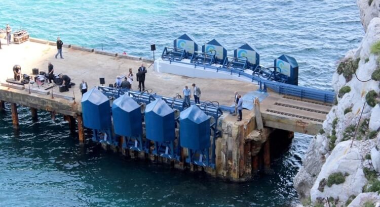 Energía del mar se convierte en electricidad en el Puerto de Los Ángeles