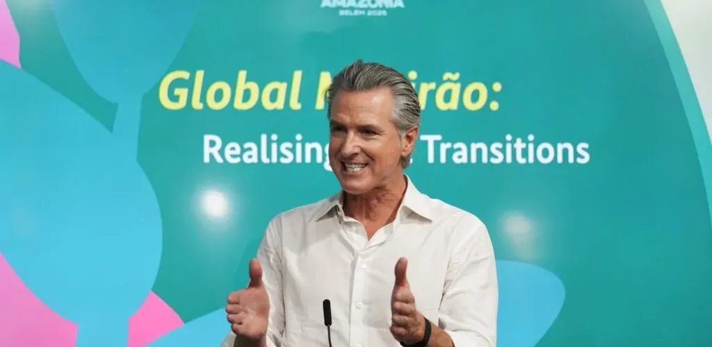 Gavin Newsom, califica a Trump de “especie invasora” en la COP30.