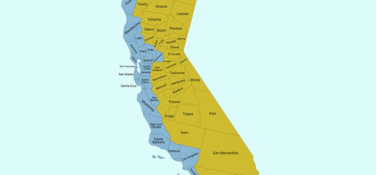 Tras la aprobación de la Proposición 50, resurgen los llamados a dividir California en dos.